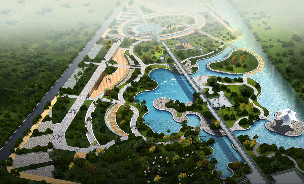 無錫東北塘公園景觀設計